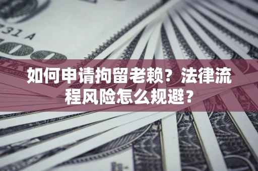 武汉如何申请拘留老赖？法律流程风险怎么规避？