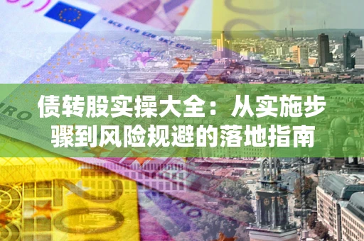 武汉债转股实操大全：从实施步骤到风险规避的落地指南