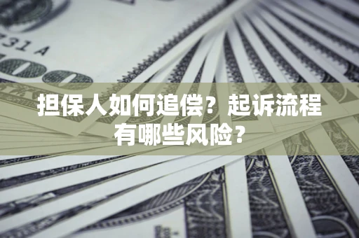 武汉担保人如何追偿？起诉流程有哪些风险？