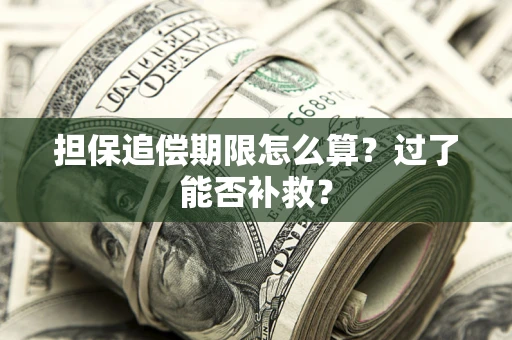 武汉担保追偿期限怎么算？过了能否补救？